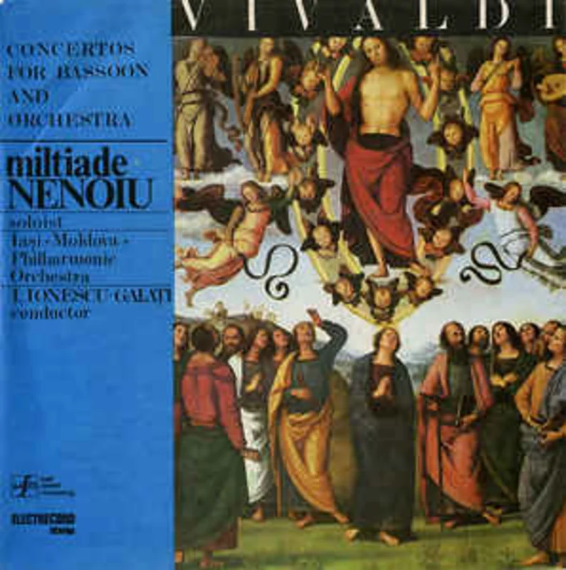 Vivaldi* - Soloist Miltiade Nenoiu, Iai  Moldova  Philharmonic Orchestra* Conductor I. Ionescu-Galai*  Concertos For Bassoon And Orchestra = Concerte Pentru Fagot i Orchestr De Camer (1990)