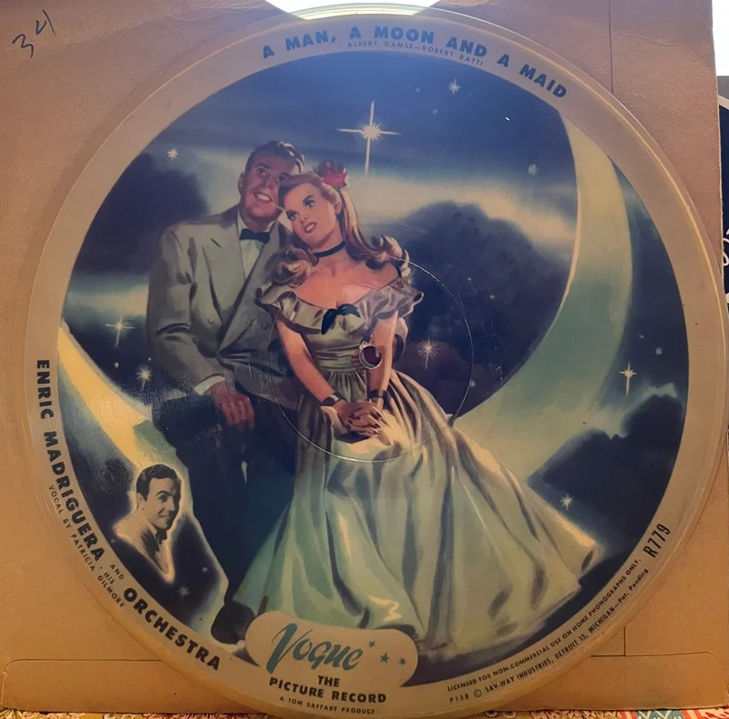 Vogue Picture Disc R779 78rpm - Enric Madriguera & His Orchestra