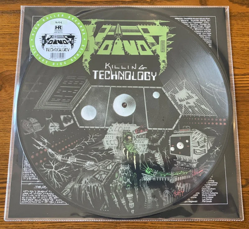 Voivod - Killing Technology NEW METAL LP (pic disc)