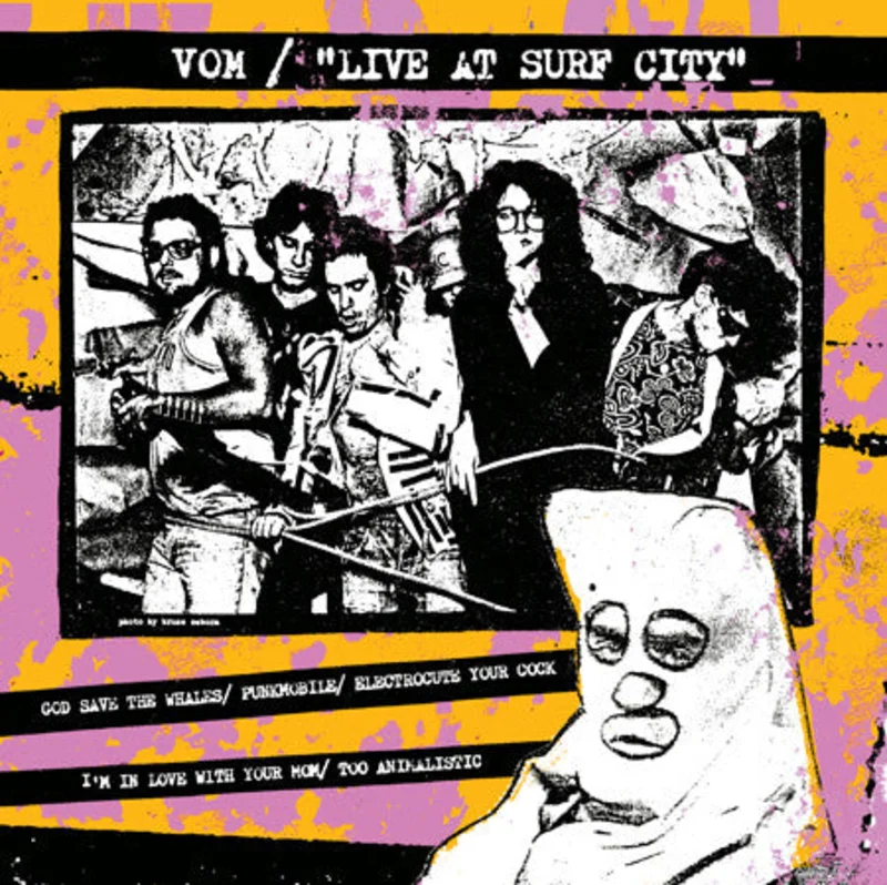 Vom - Live At Surf City NEW 7"