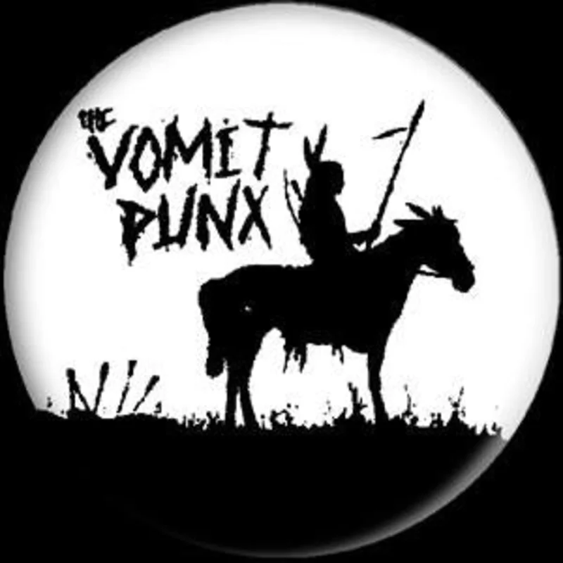 VOMIT PUNX button (1 inch)