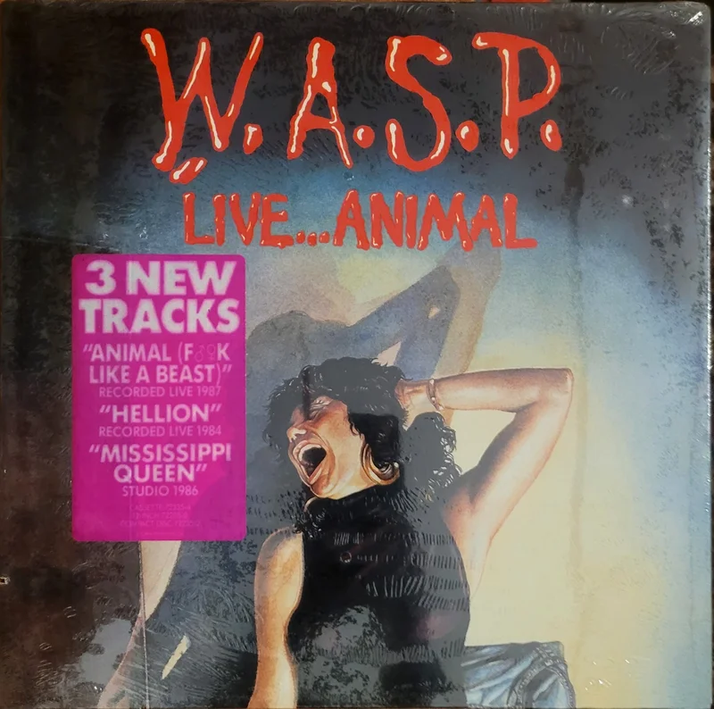 W.A.S.P.  Live...Animal 12" Single
