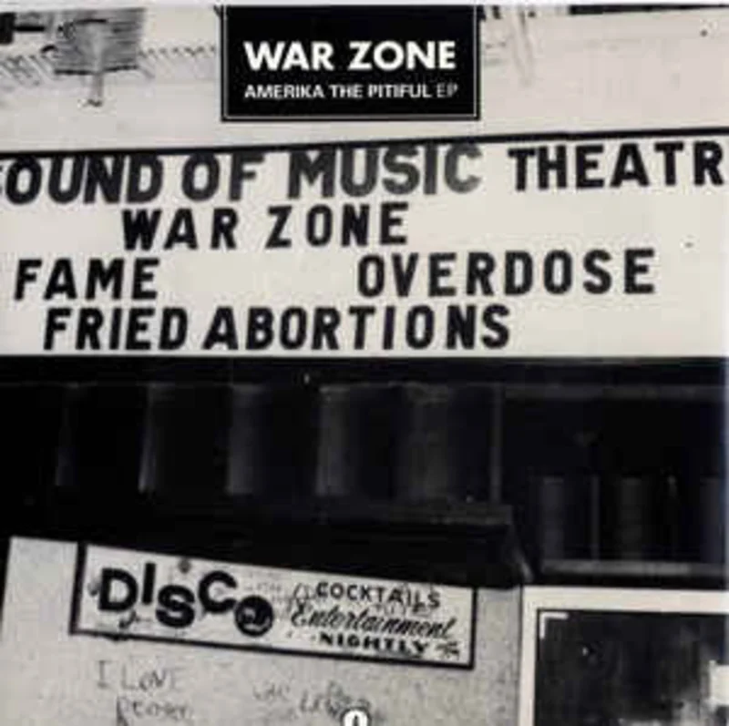 War Zone - Amerika The Pitiful USED 7"