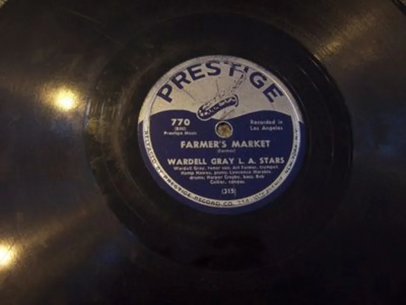 Wardell Gray L.A. Stars - Farmer's Market b/w Lover Man