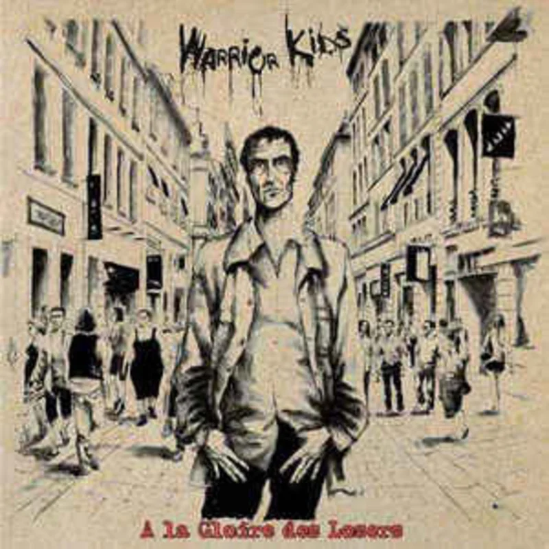 Warrior Kids - A La Gloire Des Losers USED LP (red vinyl)