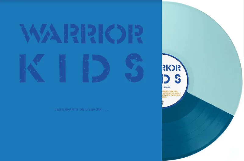 Warrior Kids - Les Enfants De L'Espoir... plus Adolescent 7" NEW LP (aqua blue/baby blue split vinyl)