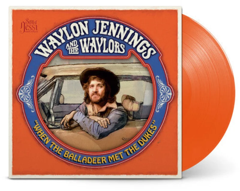Waylon Jennings - When the Balladeer Met The Dukes - on limited colored vinyl for RSD26