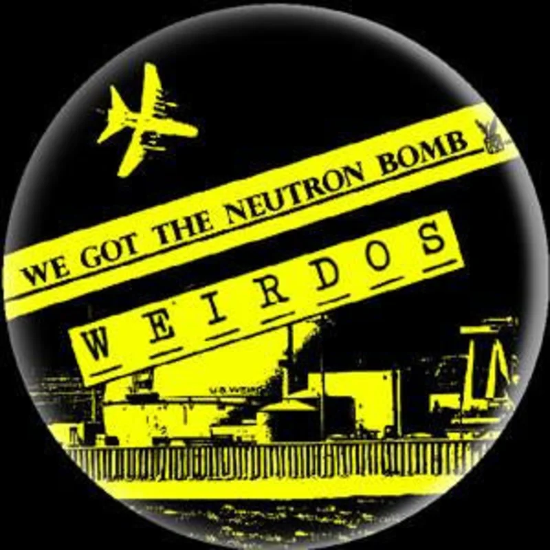 WEIRDOS BOMB button (1 inch)