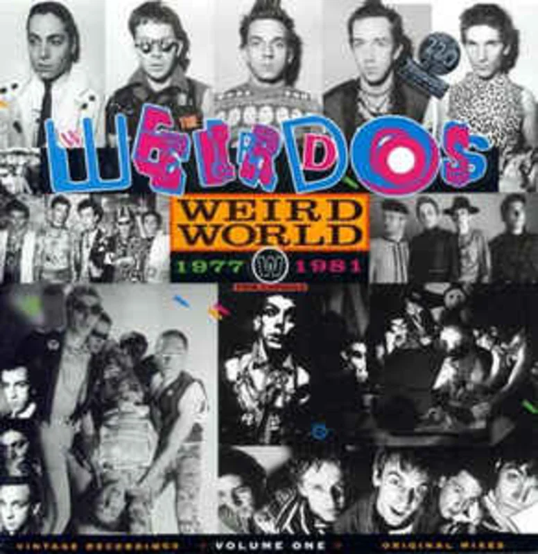 Weirdos - Weird World Vol 1 USED LP (blue vinyl)