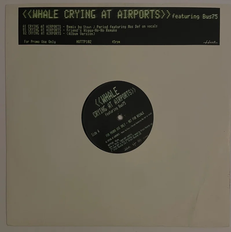 Whale - Crying At Airports 12" Single (Promo)