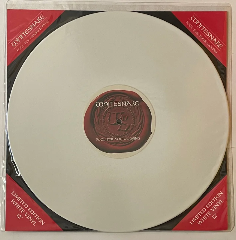Whitesnake - Fool For Your Loving 12" Single (Ltd White Vinyl)