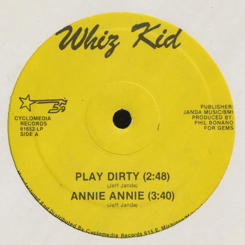 Whiz Kid - Play Dirty USED 7"