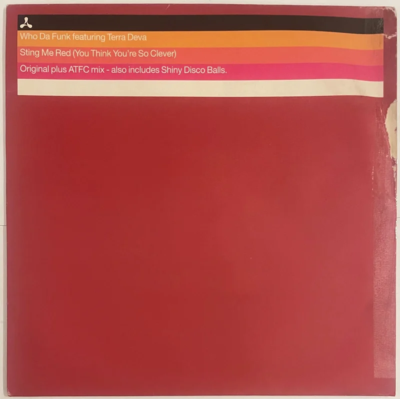 Who Da Funk Featuring Terra Deva - Sting Me Red (You Think You're So Clever) 12" Single