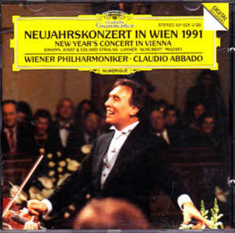 Wiener Philharmoniker, Claudio Abbado  Neujahrskonzert In Wien 1991 - New Year's Concert In Vienna  (1991)