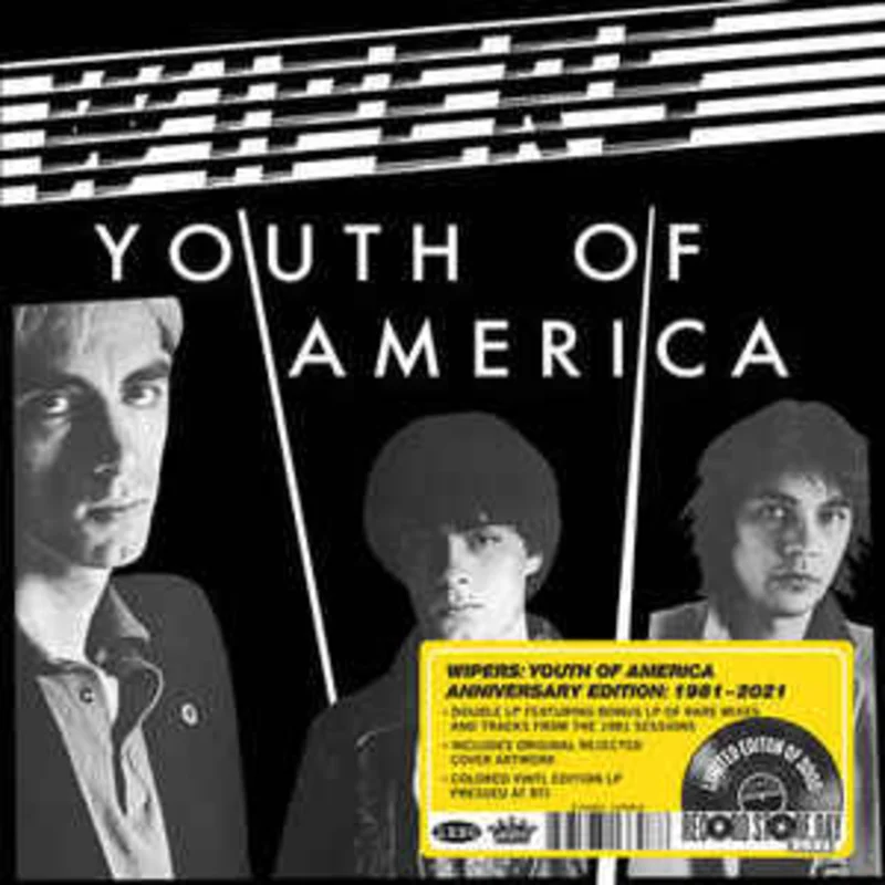 Wipers - Youth Of America NEW 2xLP