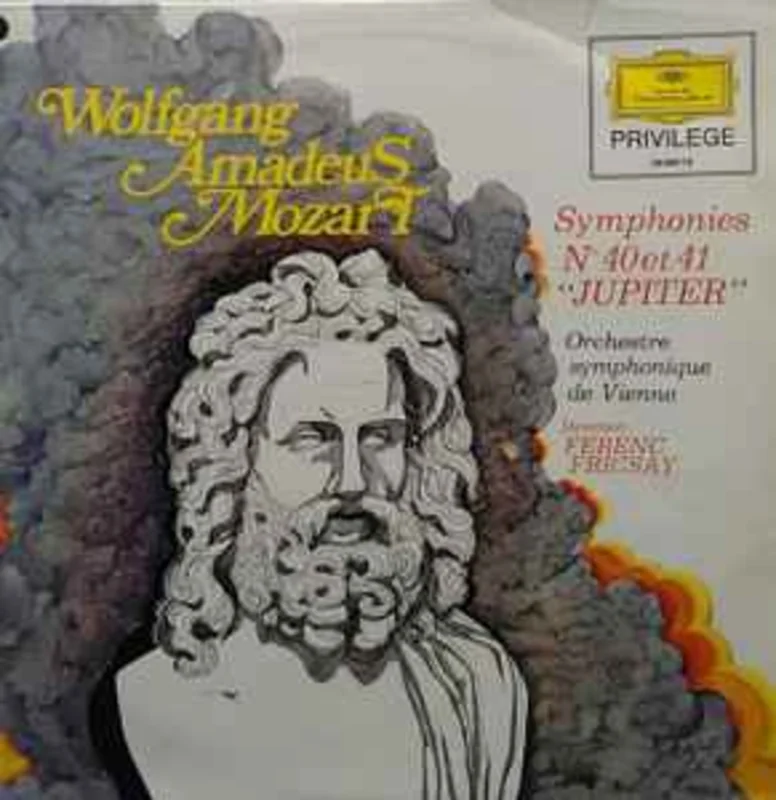 Wolfgang Amadeus Mozart - Ferenc Fricsay Et L'Orchestre Symphonique De Vienne*  Symphonies 40 Et 41 Jupiter