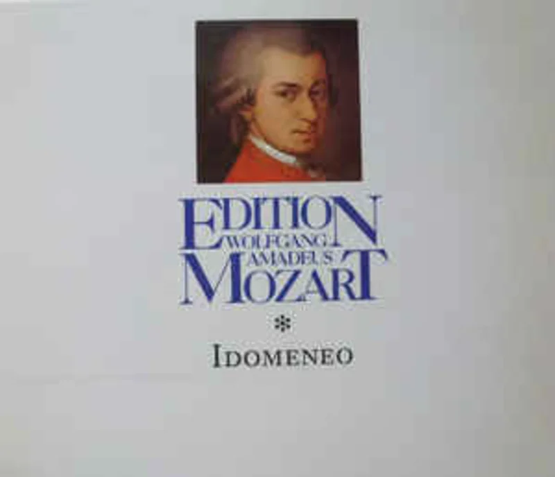 Wolfgang Amadeus Mozart  Idomeneo