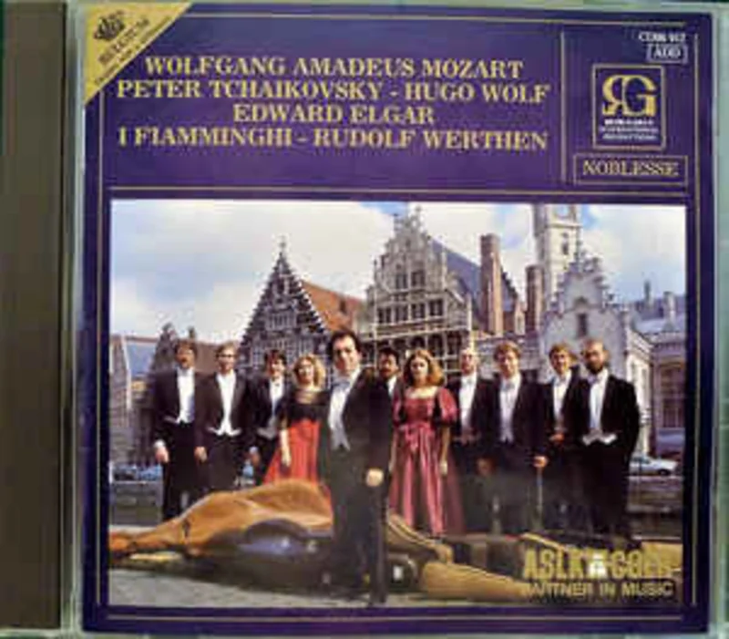 Wolfgang Amadeus Mozart - Peter Tchaikovsky* - Hugo Wolf - Edward Elgar*, I Fiamminghi - Rudolf Werthen  Serenades (1985)