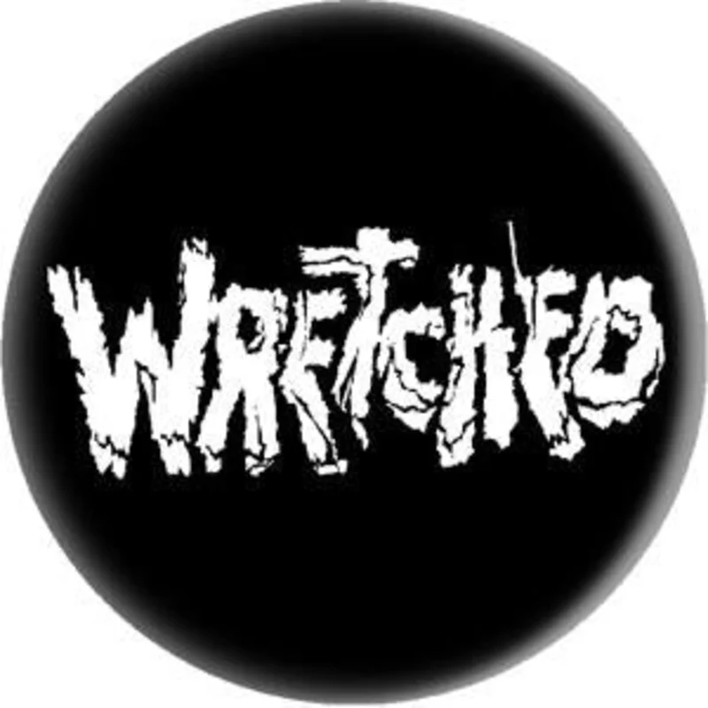 WRETCHED LOGO button (1 inch)