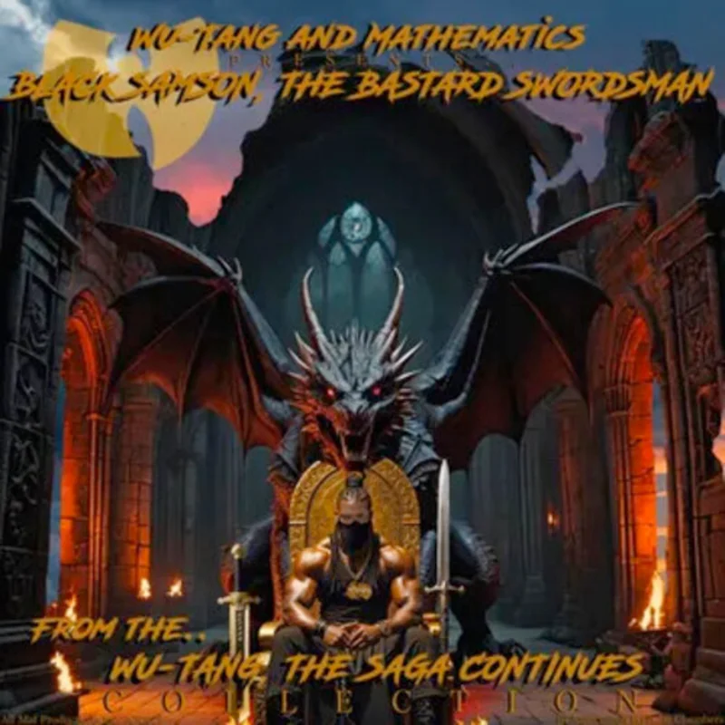 Wu-Tang - Black Samson, The Bastard Swordsman: Wu-Tang, The Saga Continues Collection - 2 LP set for RSD25
