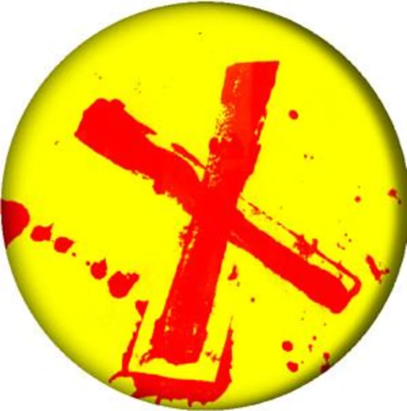 X button (1 inch)