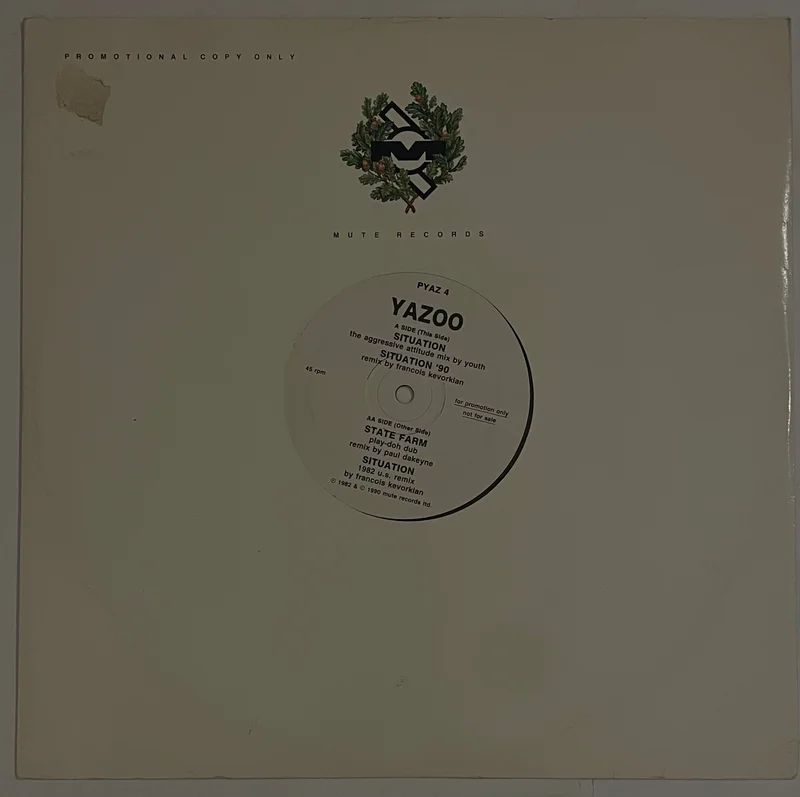 Yazoo - Situation 12" Single (Promo)