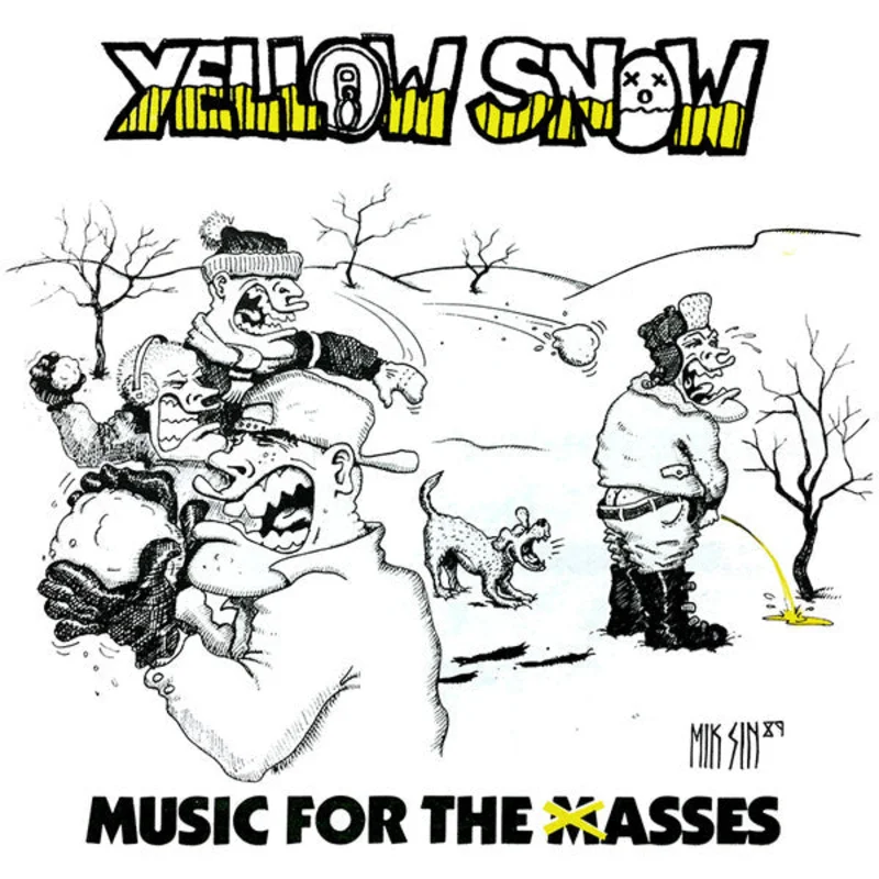 Yellow Snow - Music For The Asses USED 7"