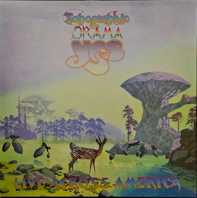 Yes  Topographic Drama (Live Across America) Lp