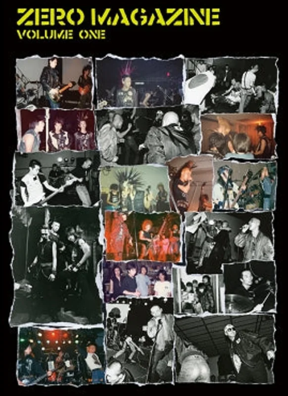 ZERO MAGAZINE - Kansai hardcore and Japanese skinheads movement from 1983 to 1989 Photo book NEW MAGAZINE