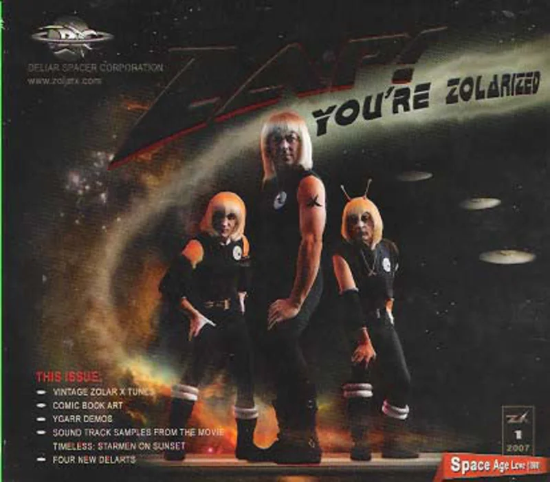 Zolar X - Zap! You're Zolarized NEW CD